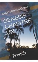 Genesis Chapitre Un: French