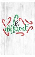 Be Different: Christmas Gift Journal / Notebook / Diary - Great Present