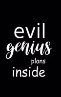 2020 Daily Planner Funny Saying Evil Genius Plans Inside 388 Pages: 2020 Planners Calendars Organizers Datebooks Appointment Books Agendas
