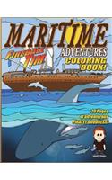 Fireball Tim MARITIME ADVENTURES Coloring Book