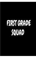 First Grade Squad: Funny Back To School 1st Grade Class Writing Notebook