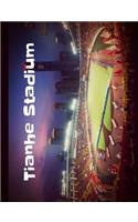 Guangzhou Evergrande Tianhe Stadium Notebook: Graph Paper: 4x4 Quad Rule, Student Exercise Book Math Science Grid 200 pages (Football Soccer Notebook)