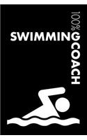 Swimming Coach Notebook: Blank Lined Swimming Journal For Coach and Swimmer