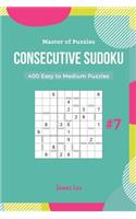 Master of Puzzles - 400 Consecutive Sudoku Easy to Medium Puzzles Vol.7