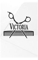 Victoria: Hairdresser Barber Action Daily Planner Weekly and Monthly: A Year - 365 Daily - 52 Week Journal Planner Calendar Schedule Organizer Appointment Not