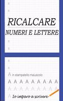 ricalcare numeri e lettere