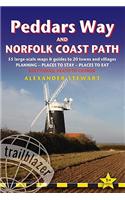 Peddars Way and Norfolk Coast Path: Trailblazer British Walking Guide: Knettishall Heath to Cromer: Planning, Places to Stay, Places to Eat; Includes 54 Large-Scale Walking Maps