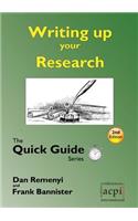 Writing up your Research