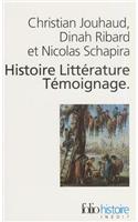 Histoire, Litterature, Temoignage