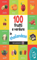 100 frutti e verdure in tailandese