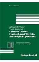 Carleson Curves, Muckenhoupt Weights, and Toeplitz Operators