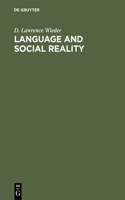 Language and Social Reality