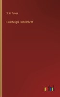 Grünberger Handschrift