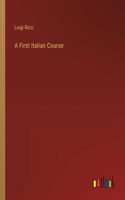 A First Italian Course