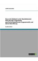 erste Kabinett unter Bundeskanzler Willy Brandt