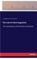The rule of Saint Augustine