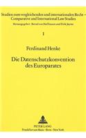 Datenschutzkonvention des Europarates