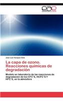 Capa de Ozono. Reacciones Quimicas de Degradacion