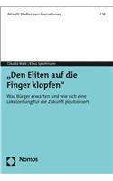 Den Machtigen Auf Die Finger Schauen