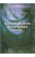Gypsum deposits of the United States
