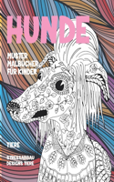 Muster Malbücher für Kinder - Stressabbau Designs Tiere - Tiere - Hunde