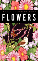 Adult Coloring Book Flowers