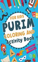 Purim Coloring and Activity Book For Kids