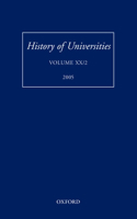 History of Universities: Volume XX/2