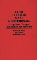 Does College Make a Difference?