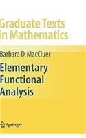 Elementary Functional Analysis
