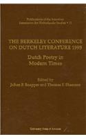 Berkeley Conference on Dutch Literature- 1995