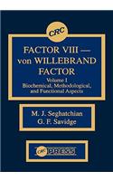 Factor VIII - von WIllebrand Factor, Volume I
