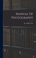 Manual Of Photography