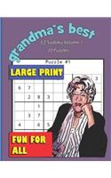 Grandma's Best EZ Sudoku: Volume 1