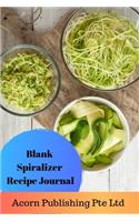 Blank Spiralizer Recipe Journal