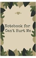 Notebook for Can't Hurt Me