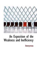 An Exposition of the Weakness and Inefficiency: (English)