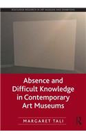 Absence and Difficult Knowledge in Contemporary Art Museums