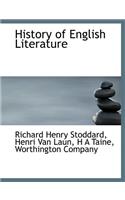 History of English Literature