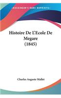 Histoire De L'Ecole De Megare (1845)
