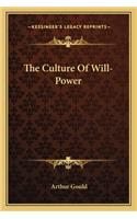 Culture of Will-Power