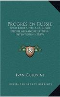 Progres En Russie