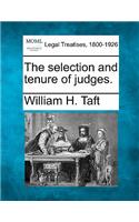 Selection and Tenure of Judges.