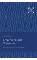 Entrepreneurial Vernacular