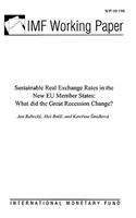 Sustainable Real Exchange Rates in the New Eu Member States