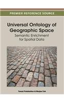 Universal Ontology of Geographic Space: Semantic Enrichment for Spatial Data