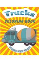 Trucks Coloring Book