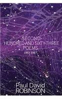 Second Hundred and Sixty-three Poems