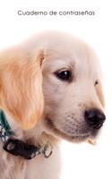 Cuaderno de contraseñas: Libro de registro de direcciones y contraseñas en internet - Cubierta de perrito Golden Retriever