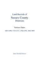 Land Records of Sussex County, Delaware